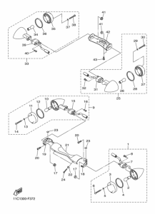 XVS1300A Проблесковый световой сигнал
