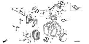 ST70 Cylinder / cylinder head