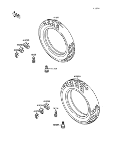 EX400 Покрышки