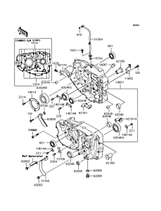 BJ250 Картер двигателя