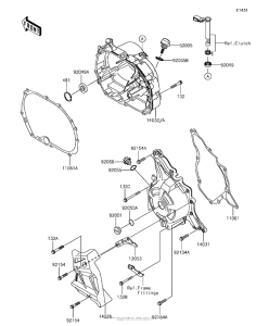 BR125 Крышки двигателя