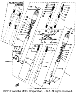 IT465J Передняя вилка