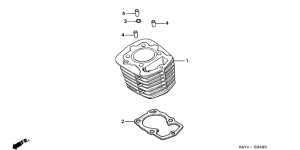 NX125 Цилиндр