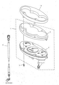 YP125R Приборы