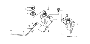 SJ100 Бак масляный