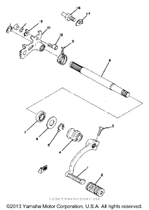 XT500E_205 - 1978 Переключение скоростей