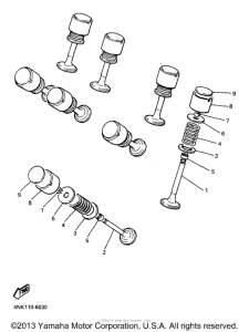 XVZ13LTJ Клапана