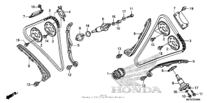 ST1300 (ABS) Cam chain + tensioner