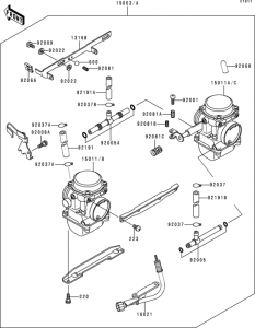 EN500 Карбюратор