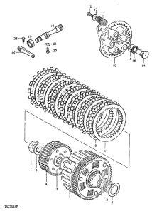 TS250 Бендикс