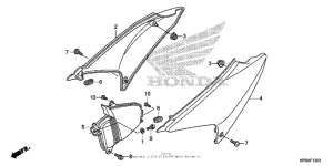  Боковые обтекатели