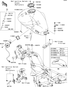 ER650 Fuel tank(1 / 2)