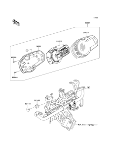 ZX1000 Приборы