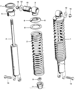 SL350 Shock absorber ii