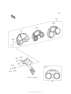 ZX1400 Приборы