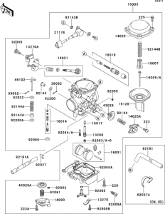 VN1500 Carburetor(1 / 2)