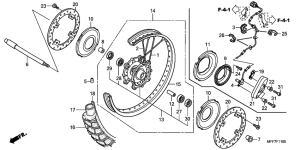 XL700V (ABS) Transom + tube