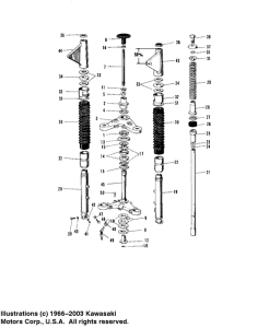 A1 Вилка передней оси
