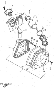 YQ50 Впускная система