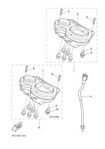 YQ50L Приборы