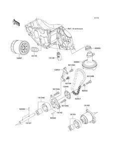 ER650 Масляный насос