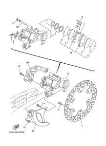  Задний суппорт