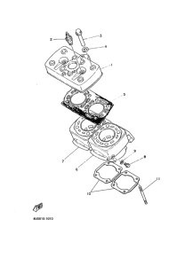 RZ350 ｼﾘﾝﾀﾞﾍﾂﾄﾞ
