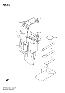 SFV650 Аккумулятор holder