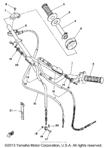 IT425G Руль -тросы