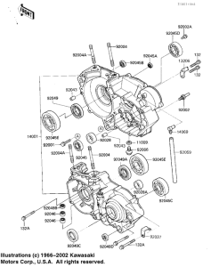  Картер двигателя