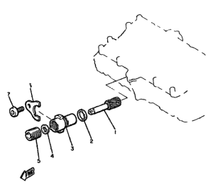 XJ650 Тахометр