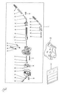 CW50RS Карбюратор