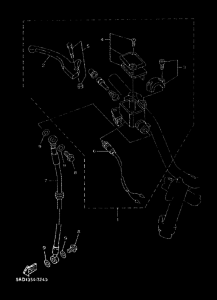 YN50 Передний тормозной цилиндр