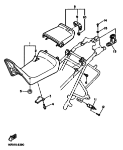 FZ600 FZ600U Пружина