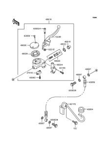 VN400 Главный тормозной цилиндр