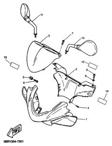 YQ50 Обтекатель 1