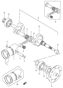 AG100 Вал коленчатый