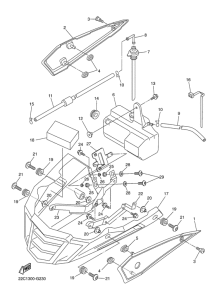 FZ1-NA Боковые обтекатели