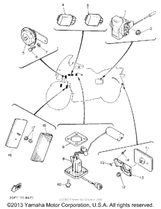 FJ1200AC Электрика