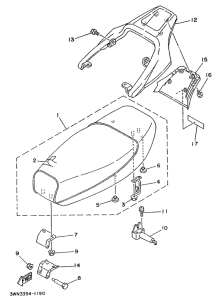 CR50Z Сиденье