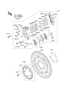 ZR800 Передний тормоз