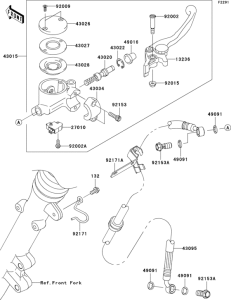 EJ800 Главный тормозной цилиндр