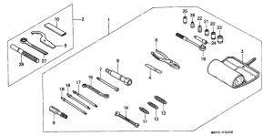 VFR750R Инструмент