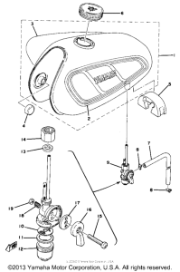 GTMXD Топливный бак