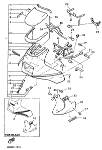 XJ900F Обтекатели