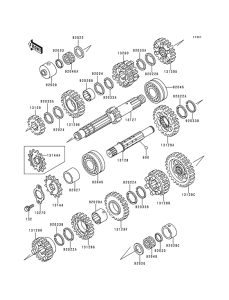 ZR550 Трансмиссия