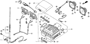 GL1500A A / se radio cassette