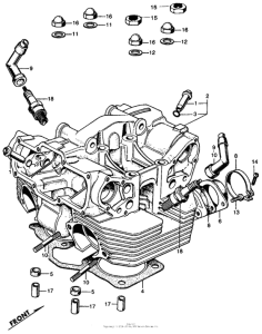 CL450 Головка цилиндров