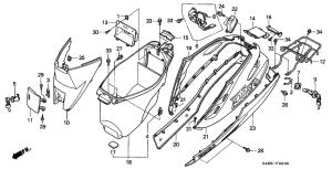 SK50M Body cover /  luggage box