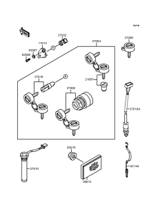  Замок зажигания